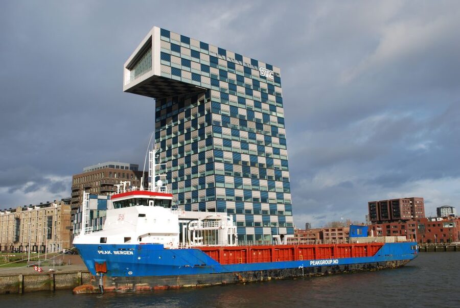 Rotterdam: Harbor Cruise on a Historic Ship - Finding the Nehalennia by the Erasmus Bridge