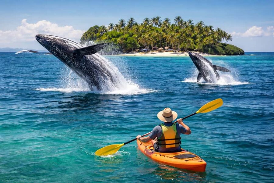 Samaná: Whale, Cayo Levantado, & Kayak in Samaná Bay Tour - From Samaná Port to the Humpback Whale Sanctuary: How the Whale Part Works