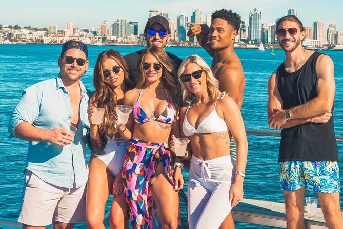 San Diego Harbor Cruise on the largest Catamaran in San Diego! - The Brigantine Portside Pier and waterfront dining views