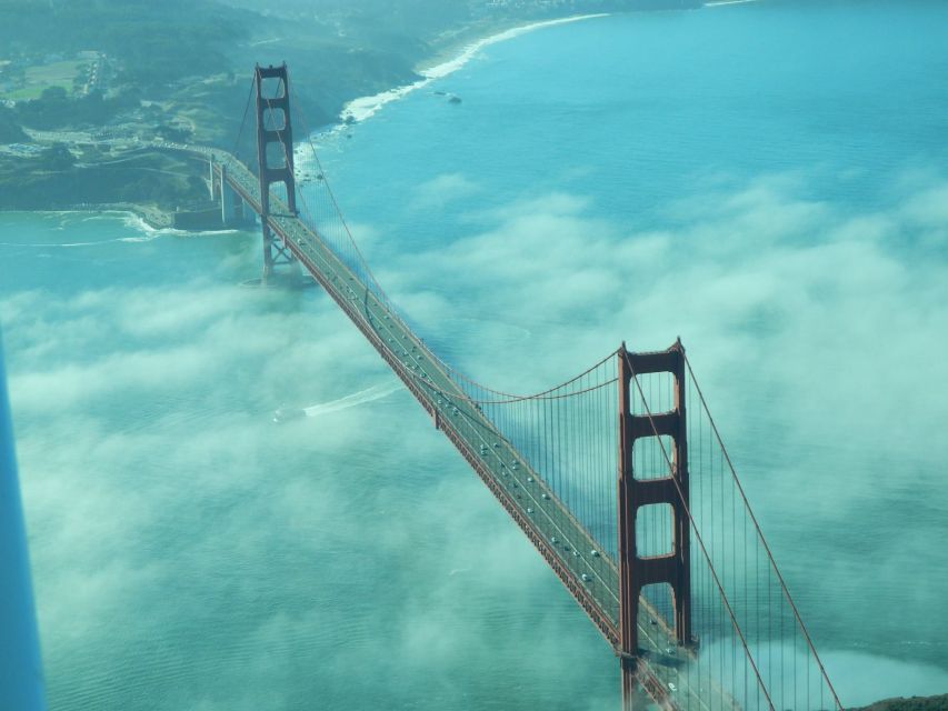 San Francisco: Airplane Private Bay Tour - The first big reveal: waterfront, Fisherman’s Wharf, and Pier 39