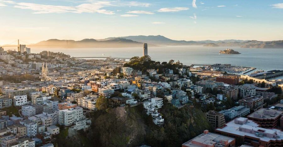 San Francisco: Airplane Private Sunset Bay Tour - From Hayward Meeting Point to a Separate-Entrance Start