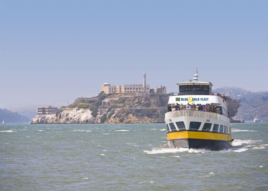 San Francisco: Alcatraz with San Francisco Bay Cruise - The San Francisco Bay Cruise: Golden Gate Bridge From the Water