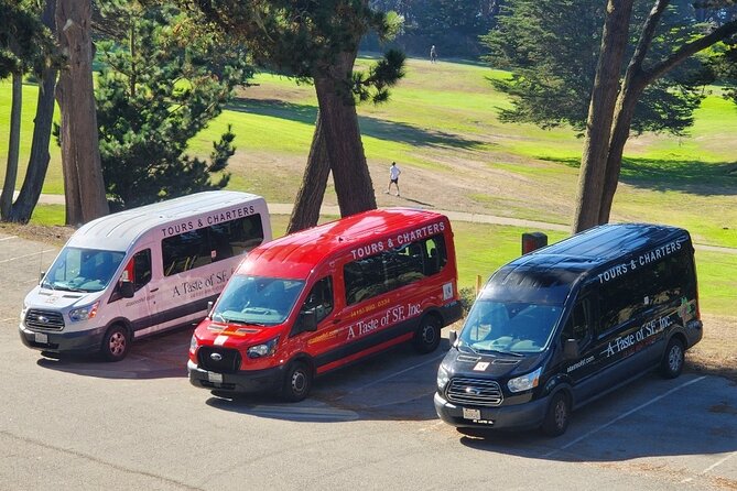 San Francisco Bay Cruise, Muir Woods and Sausalito Combo Tour - The 60-minute Bay Cruise on Blue & Gold Fleet: Golden Gate underfoot, sea lions, Alcatraz, and skyline views
