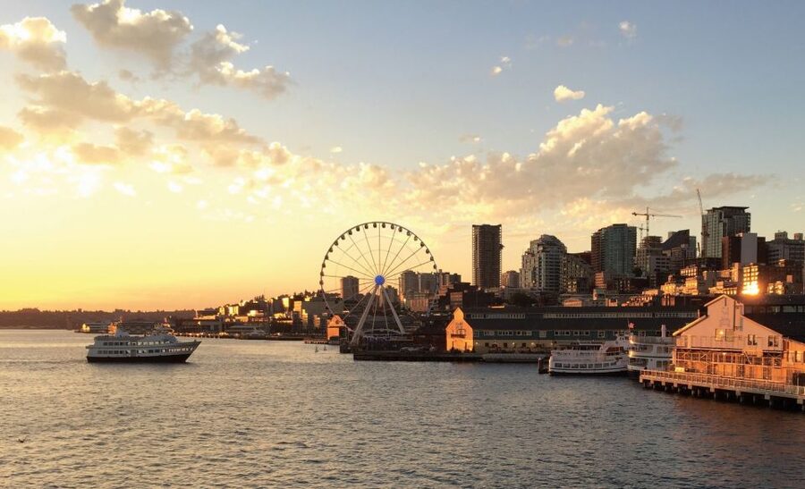Seattle: Guided Harbor Cruise - Space Needle, Pier 91, and the Harbor Island Turn That Changes the Mood
