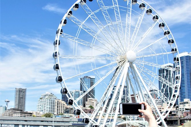 Seattle's Original Guided Harbor Cruise - Myrtle Edwards Park: the calm stretch for water-and-city photos