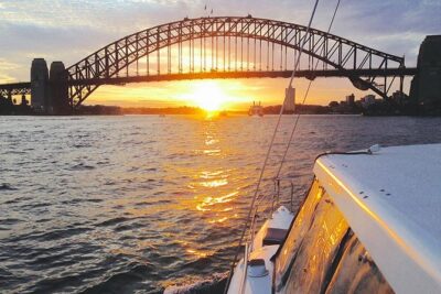 Sunset and Sparkle Sydney Harbour Cruise - The harbour route: Bridge first, then Opera House