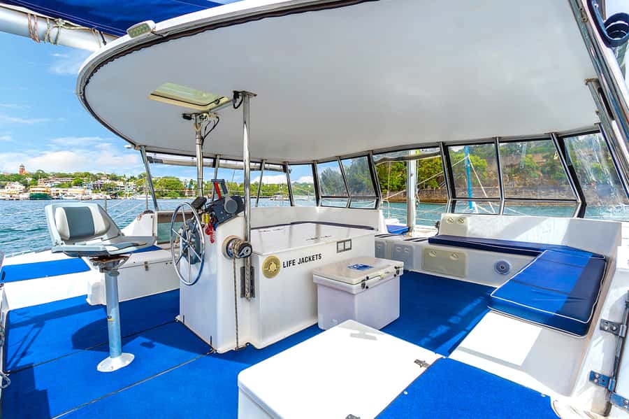 Sydney: Bring Your Own Drinks Vivid Harbour Cruise - Small-group sailing with friendly crew (Phil and Justin included)