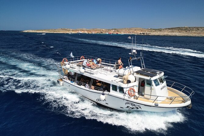 Three Bay Cruise Including Blue Lagoon from Mellieha - Stop 3: Ħalfa Rock Bay in Gozo (About 1 Hour)