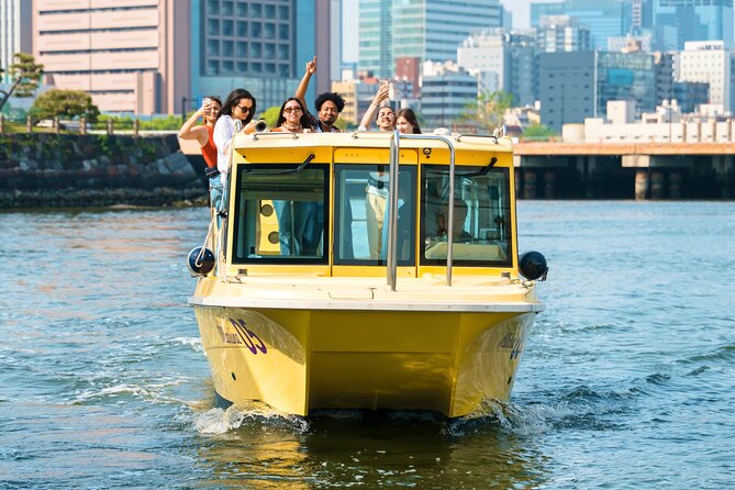Tokyo: Scenic Bay Cruise with Local Guide on Private Boat - Tokyo Skytree seen from afar: spotting the thing you came for