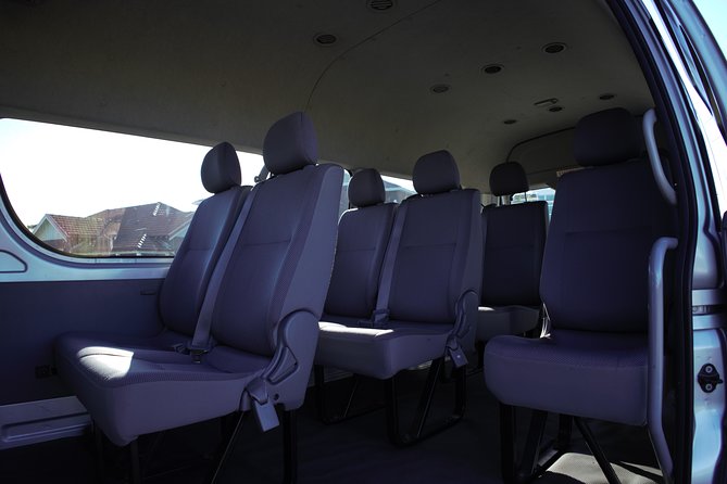 Transfer from White Bay Cruise Terminal to Sydney Airport - The ride: air-conditioned mini van to Terminal 1 International