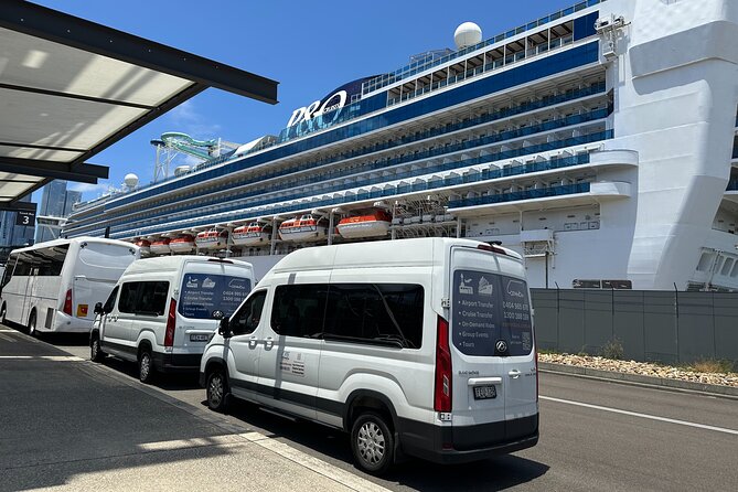 Transfer from White Bay Cruise Terminal to Sydney Airport - Communication that keeps you from guessing